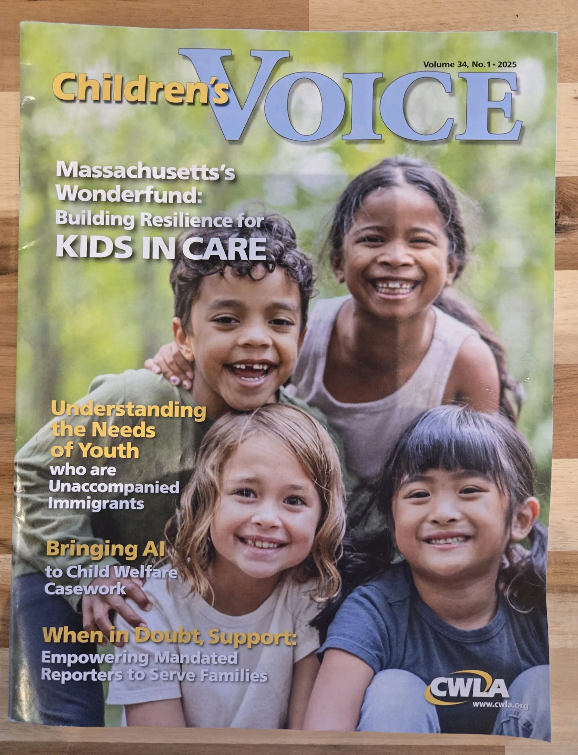 Children's Voice Magazine Cover